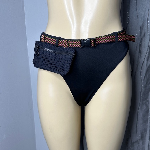 Nike Other - Nike Women’s Explore Waist Bikini Bottom Black Sz S